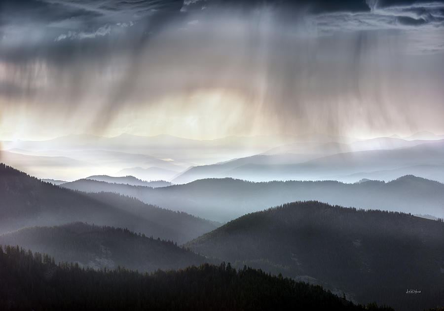 Clearwater National Forest Storm Photograph by Leland D Howard