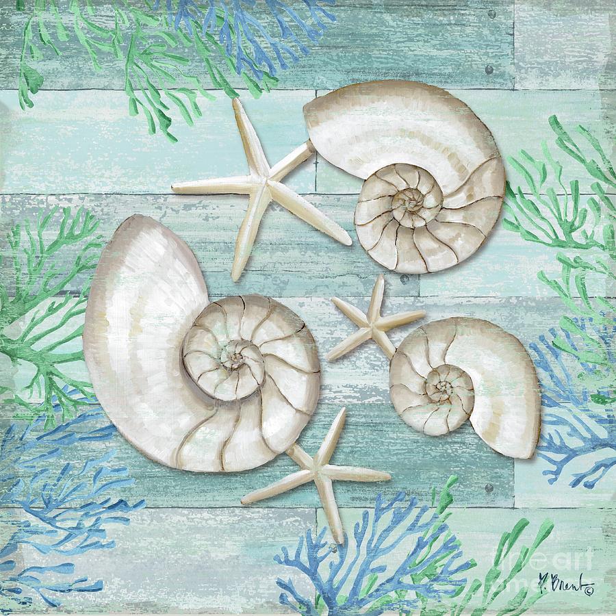 Clearwater Shells II Painting by Paul Brent