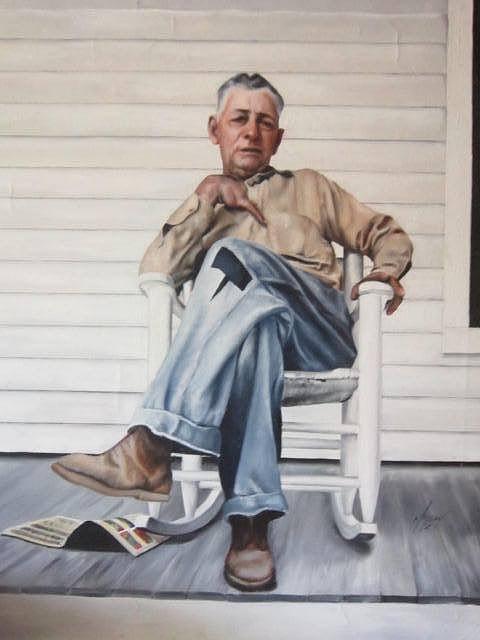 Clem Shaw Painting by Dale McLean - Fine Art America