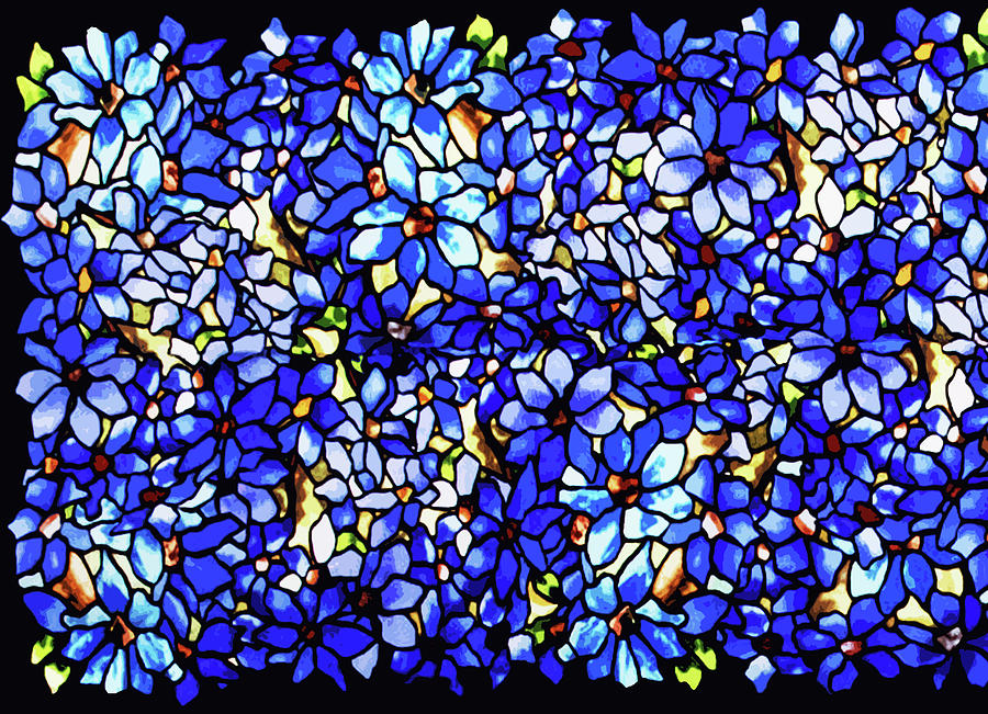 Clematis Flowers Digital Art by Vagabond Folk Art - Virginia Vivier