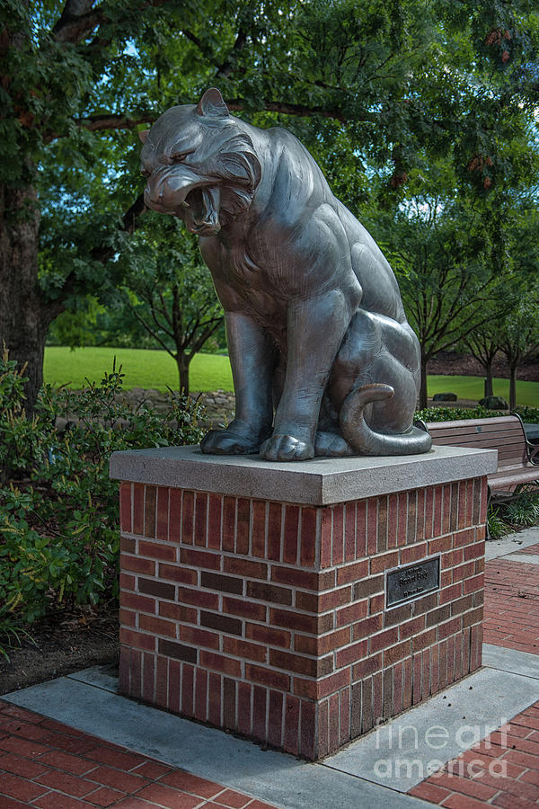 Clemson Tiger - Gift from Student Body Photograph by Dale Powell
