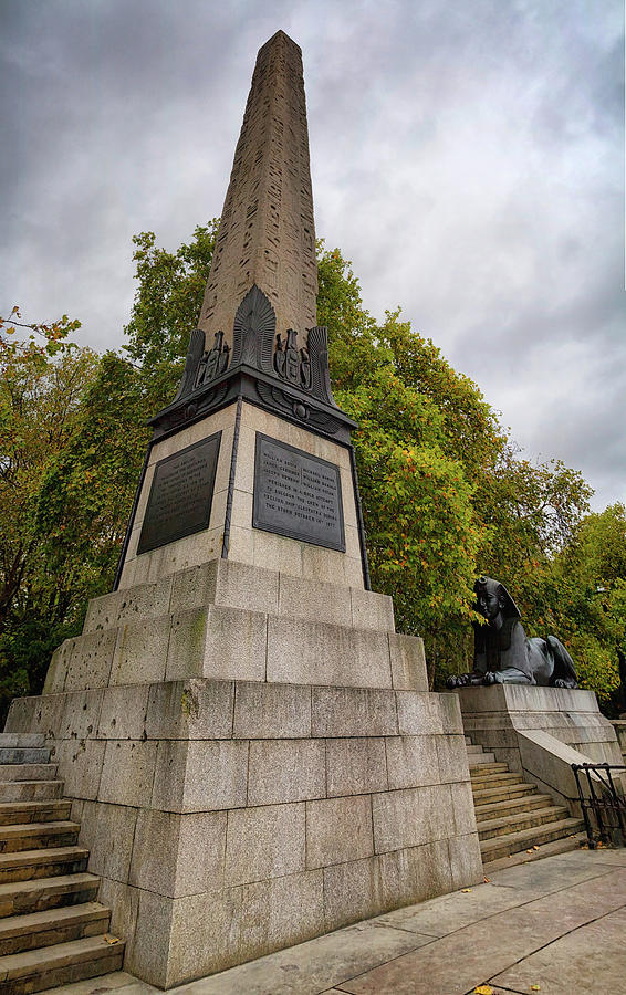 cleopatras Needle London Photograph by Shirley Mitchell