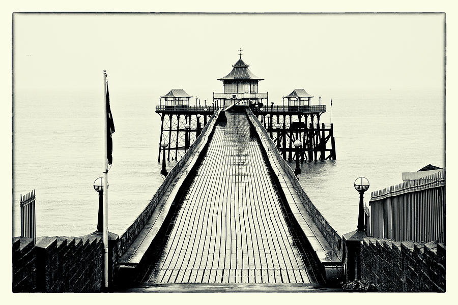 Cleveden Pier Photograph by Mark Egerton