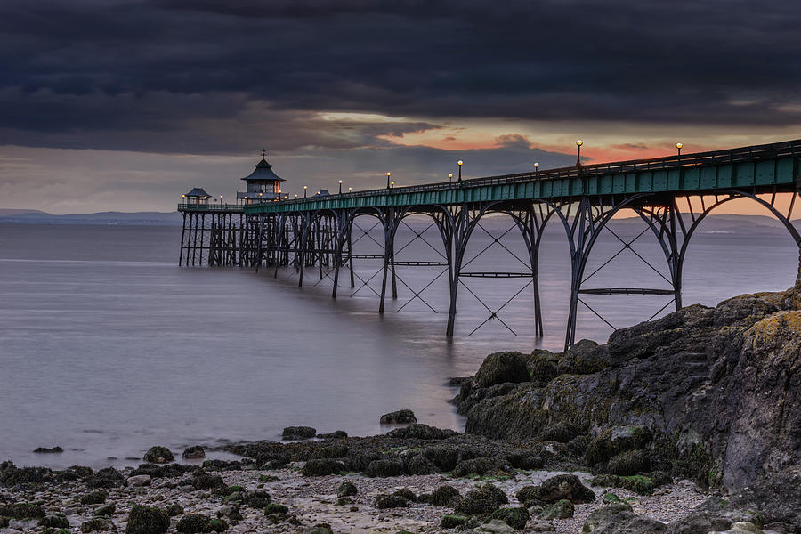 Clevedon Pier Photograph by Tomas Donauskas - Fine Art America