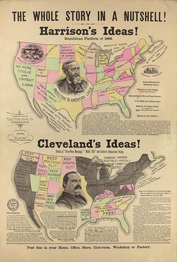 Cleveland And Harrison Presidential Election Whole Story In Nutshell ...