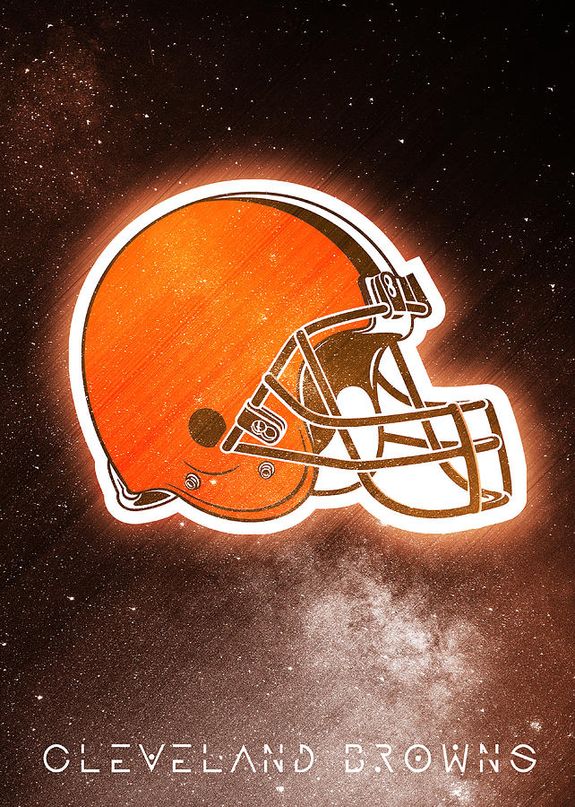 Cleveland Browns Logo Art Digital Art by William Ng - Fine Art America