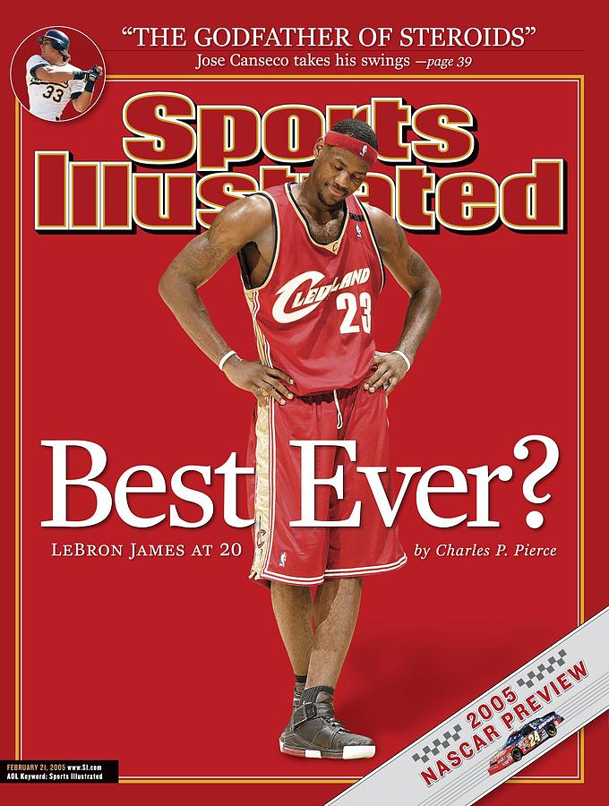 Cleveland Cavaliers LeBron James... Sports Illustrated Cover Photograph by Sports Illustrated