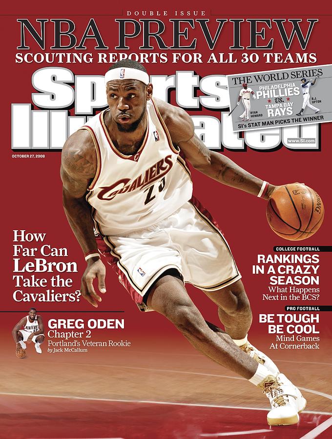 Cleveland Cavaliers LeBron James... Sports Illustrated Cover Photograph by Sports Illustrated