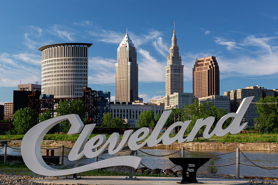 Cleveland Foundry Script Sign by Dale Kincaid Cleveland Foundry Script Sign by Dale Kincaid
