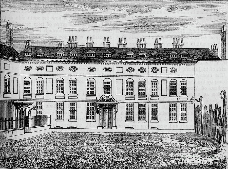 Cleveland House, Westminster, London Drawing by Print Collector