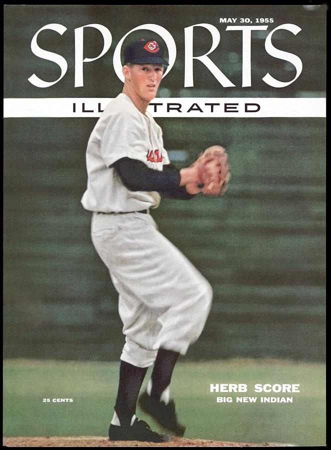 Cleveland Indians Herb Score... Sports Illustrated Cover Photograph by Sports Illustrated