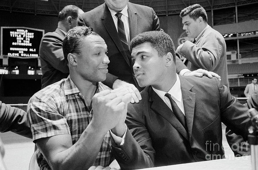 Cleveland Williams And Muhammad Ali Photograph by Bettmann