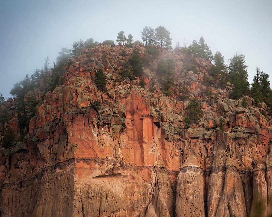 Cliff Face hz Photograph by Jeff Phillippi