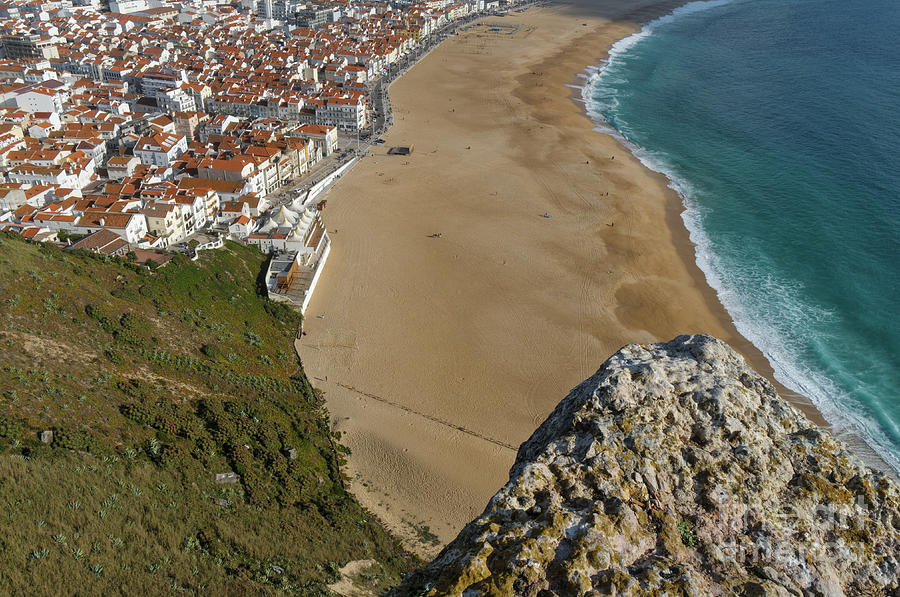 Cliff of Dom Fuas de Roupinho in Nazare by Angelo DeVal Cliff of Dom Fuas de Roupinho in Nazare by Angelo DeVal