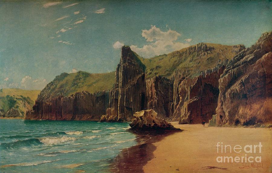 Cliffs At Barlow, C1877 Drawing by Print Collector