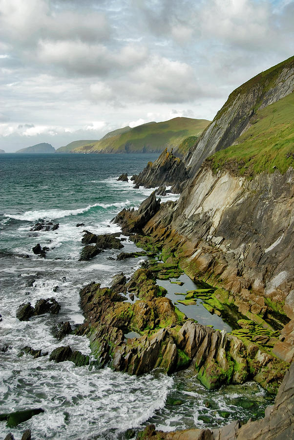 Cliffs At Dingle Peninsula by Izzet Keribar