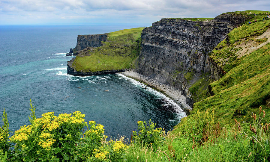 Cliffs of Moher Photograph by Marcy Wielfaert