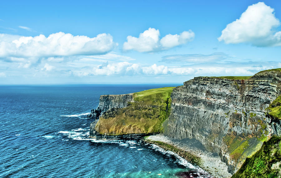 Cliffs Of Moher On A Extraordinary Photograph by Leftbrokeneye