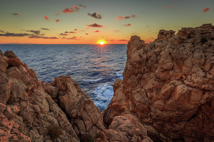 Cliffs Of The Mediterranean During Photograph by Patrik Bergström
