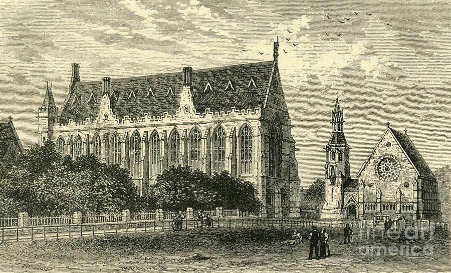 Clifton College Drawing by Print Collector