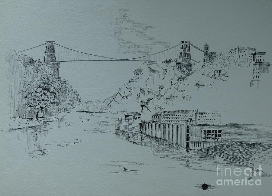 Clifton Suspension Bridge, Bristol Painting by Keith Thompson
