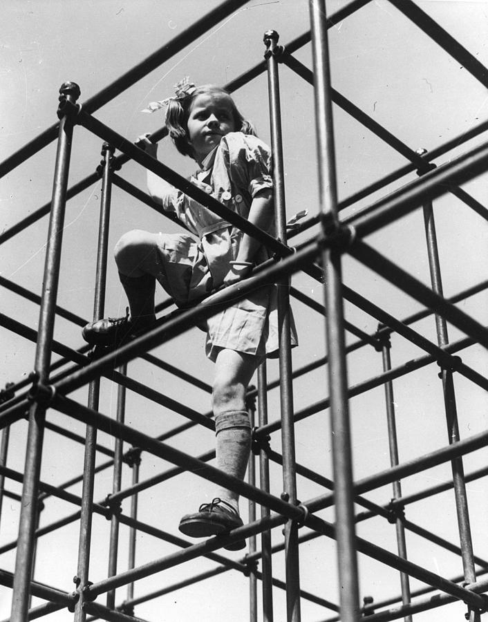 Climbing Frame Photograph by General Photographic Agency