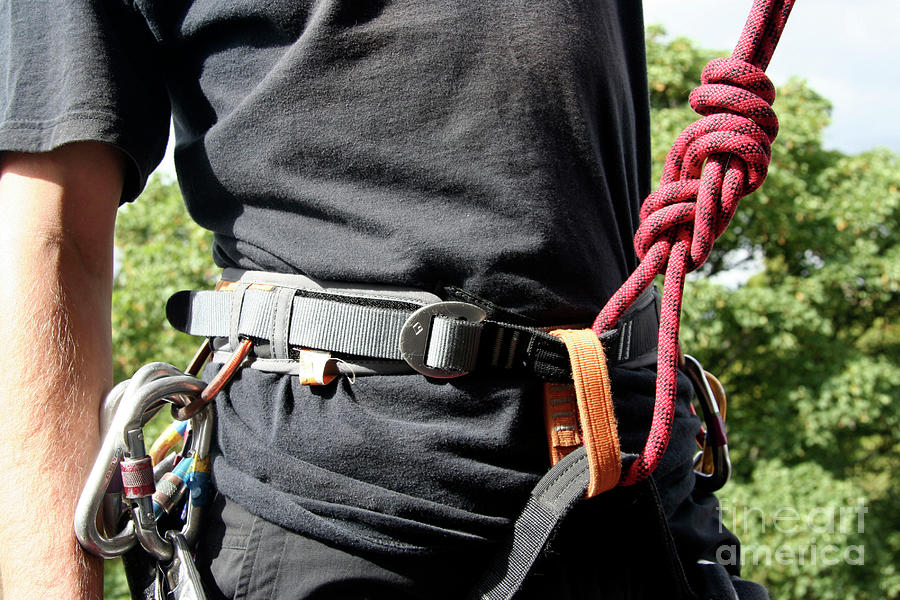 Climbing Safety Harness Photograph by Cordelia Molloy/science Photo Library
