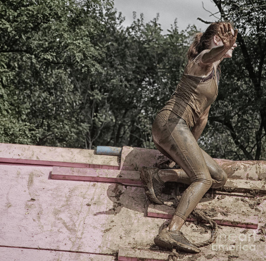 Beauty Photograph - Climbing the Wall by Steven Digman Beauty Photograph - Climbing the Wall by Steven Digman