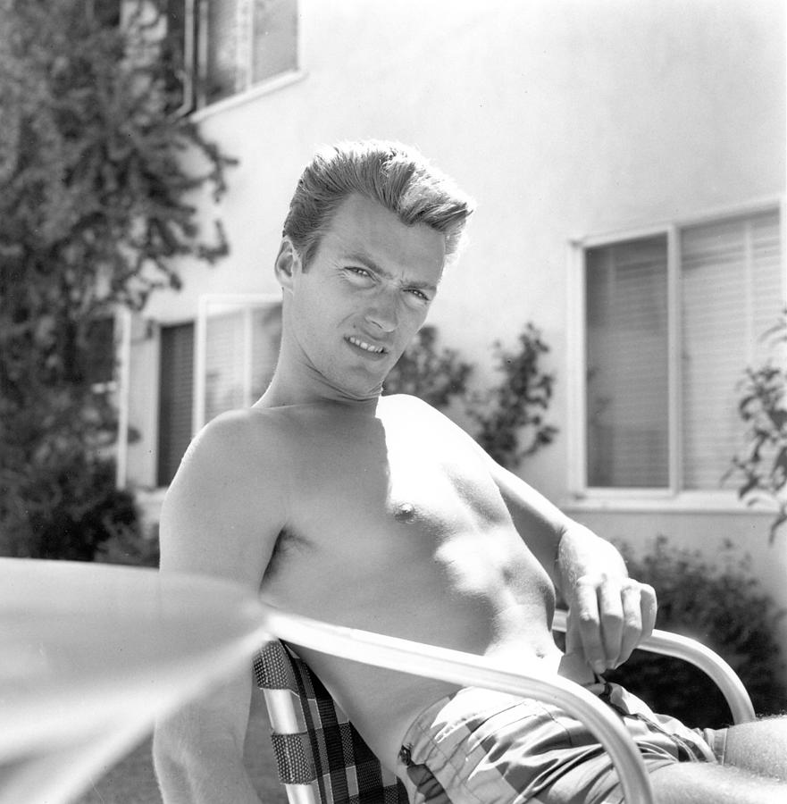 Clint At Home Photograph by Michael Ochs Archives