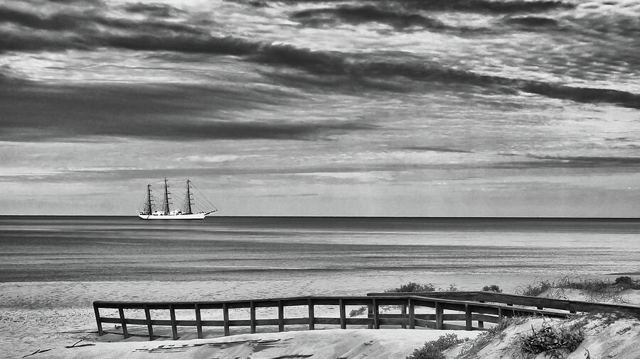 Clipper Ship Photograph by Robert McKinstry