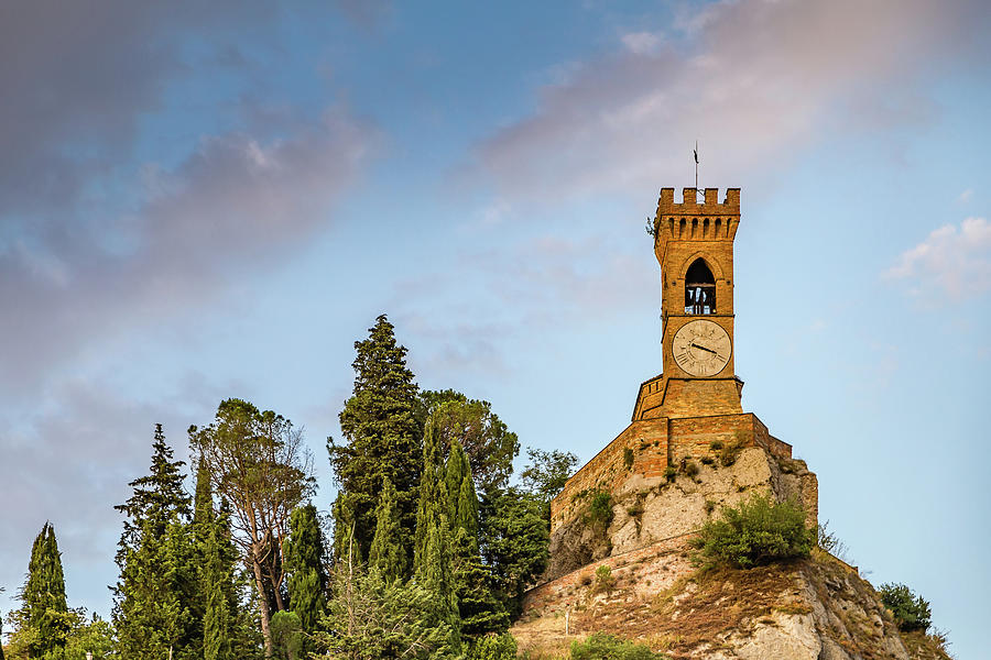 Clock Tower Of Medieval Village Photograph by Vivida Photo PC