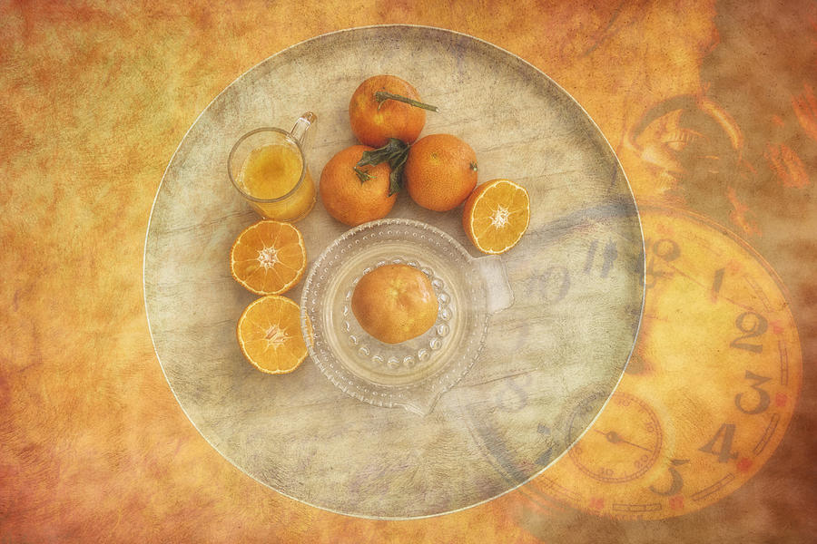 Clockwork & Oranges Photograph by Marie-anne Stas