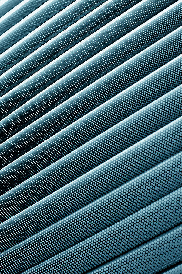 Close-up Abstract Of Lined Pattern Photograph by Ralf Hiemisch