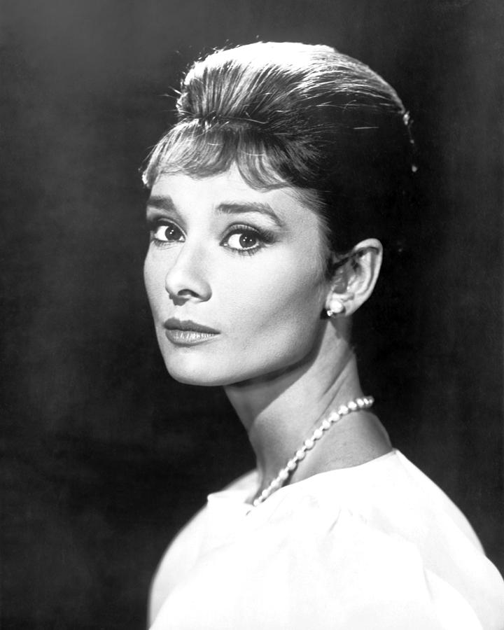 Close-up Of Audrey Hepburn Photograph by Globe Photos - Fine Art America