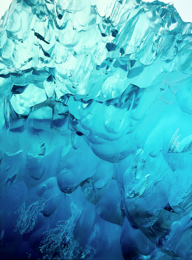 Abstract Photograph - Close-up Of Blue Ice In An Iceberg by Stuart Westmorland Abstract Photograph - Close-up Of Blue Ice In An Iceberg by Stuart Westmorland