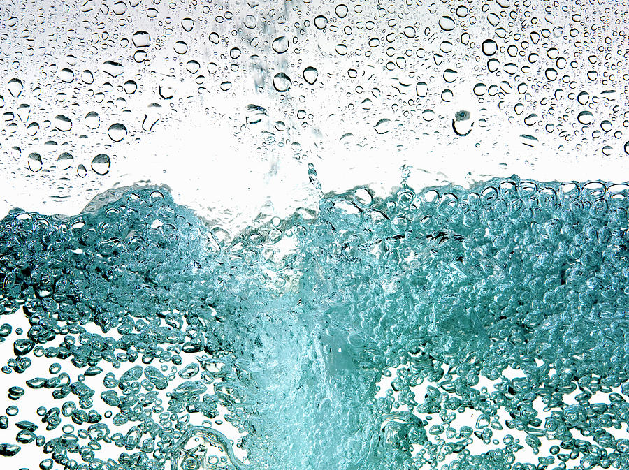 Close Up Of Bubbles In Water Photograph by Walter Zerla