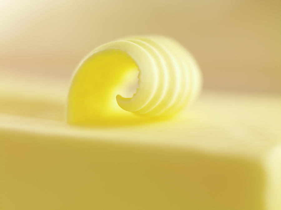 Close Up Of Butter Curl Photograph by Adam Gault