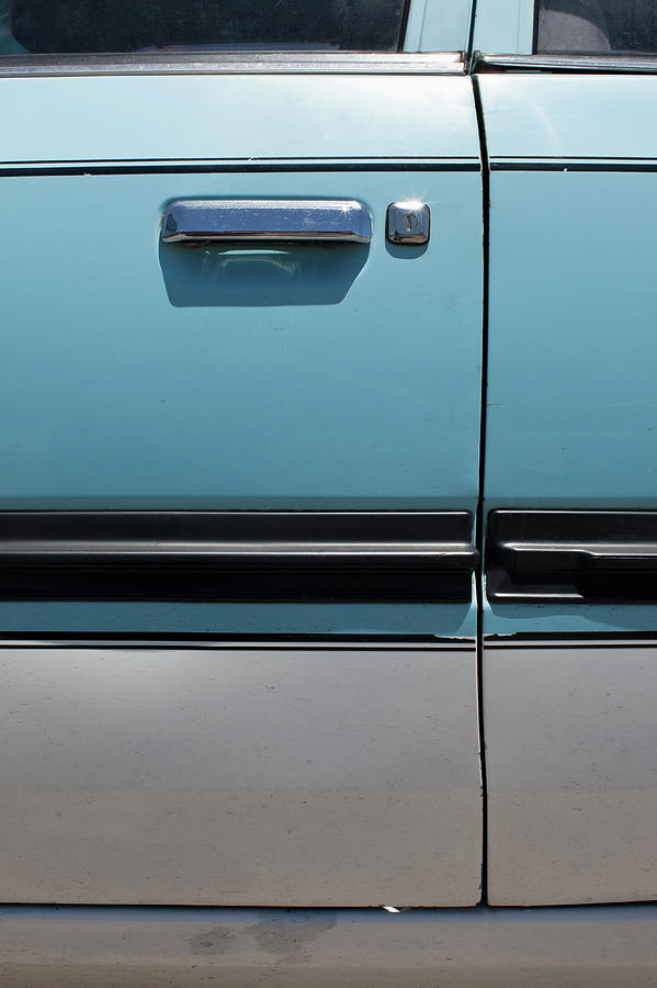 Close Up Of Car Door Photograph by Benne Ochs