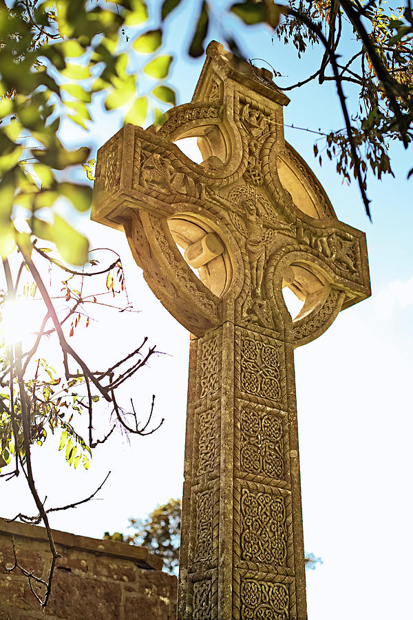 Close-up Of Celtic Cross In Ireland Photograph by Jalag / Violetta Bismor