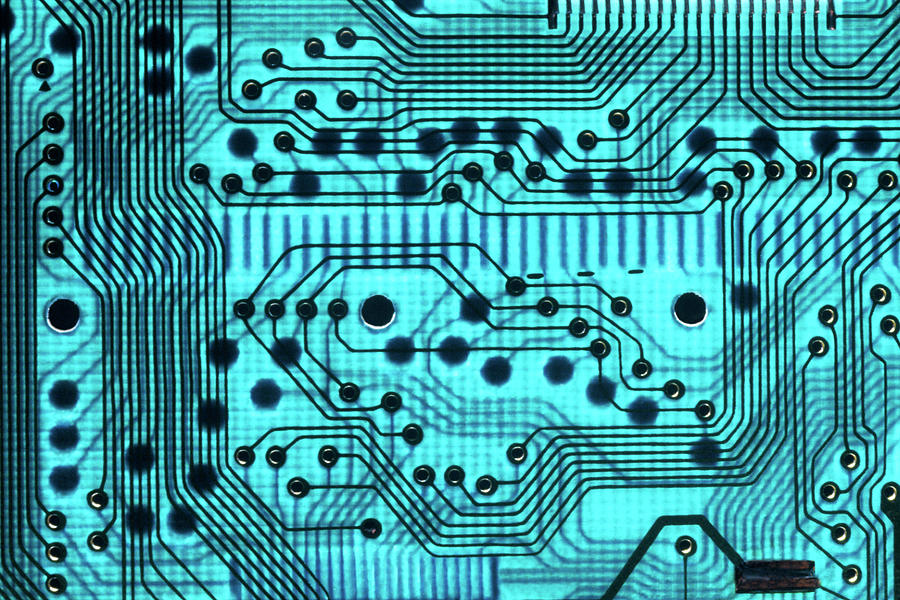 Close-up Of Circuit Board Photograph by Thinkstock Images