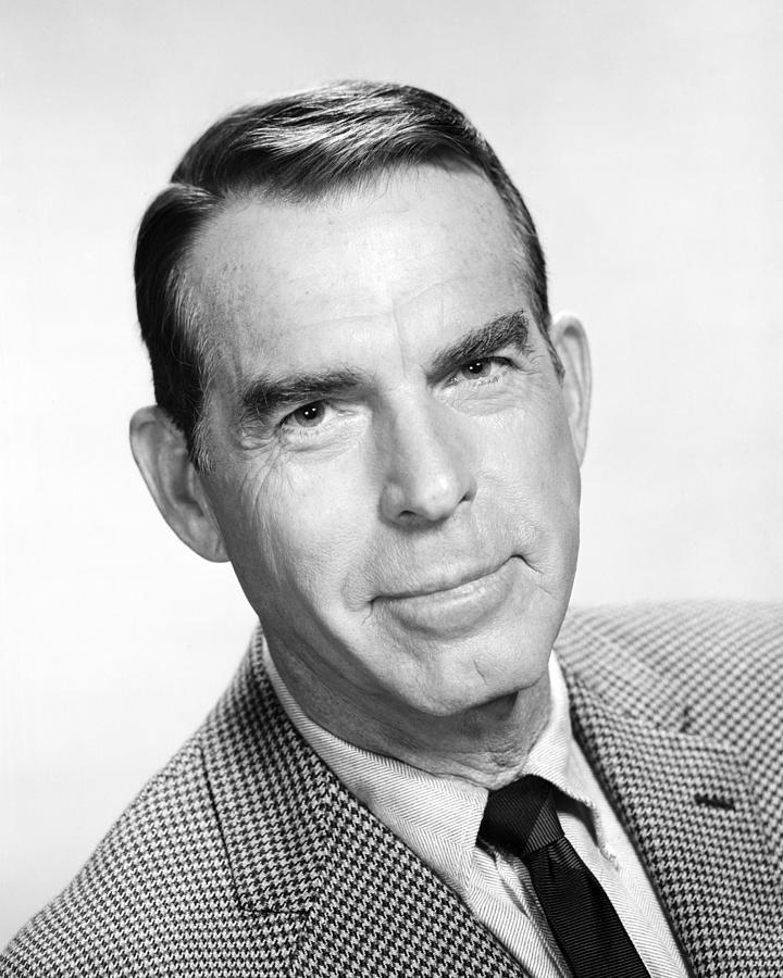 Close-up Of Fred Macmurray Photograph by Globe Photos - Fine Art America