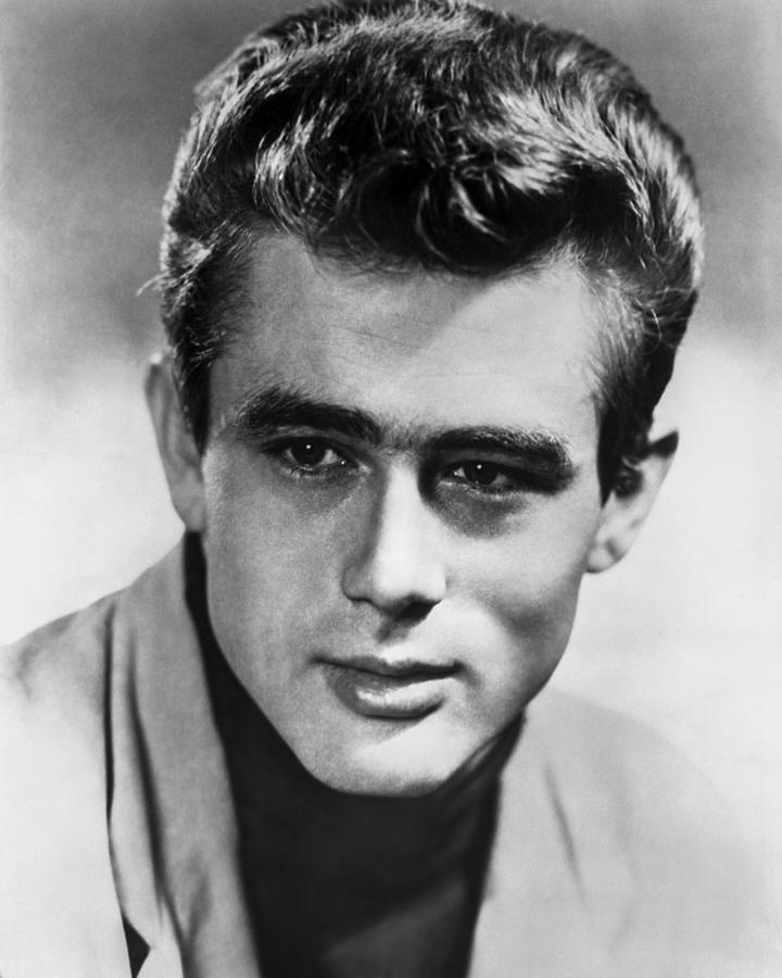 Close-up Of James Dean Looking Away Photograph by Globe Photos - Fine ...