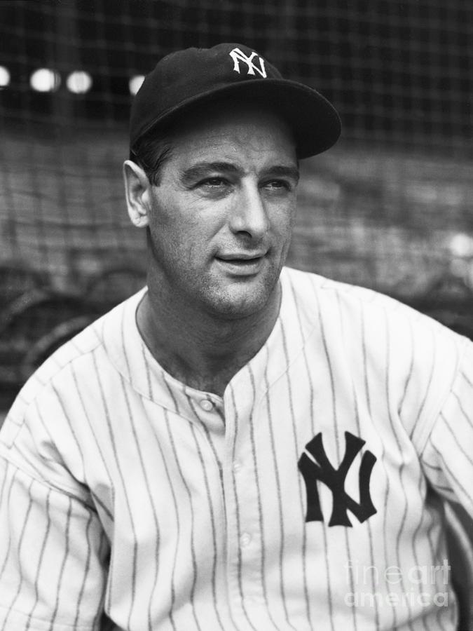 Close Up Of Lou Gehrig Photograph By Bettmann Fine Art America