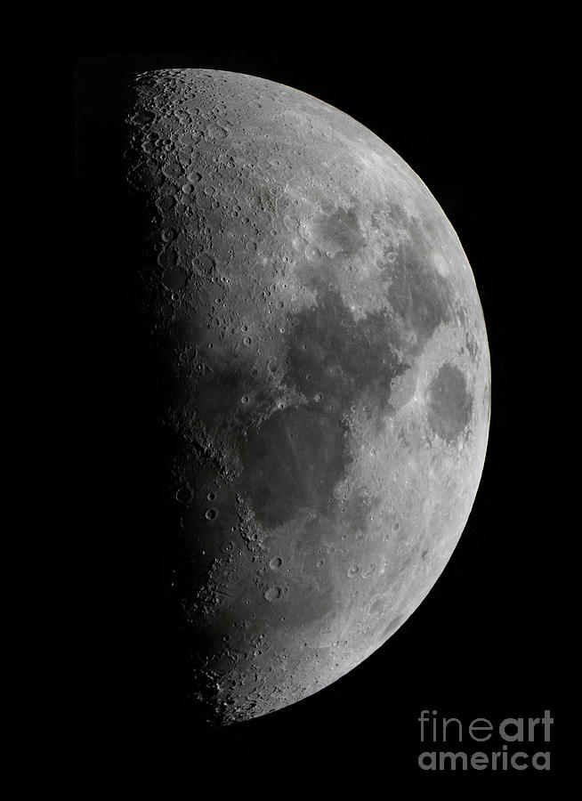 Close Up Of Moon Photograph by Nikita Kharlanov