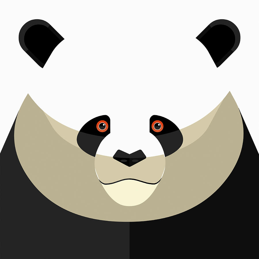 Close Up Of Pandas Face Looking Photograph by Ikon Images