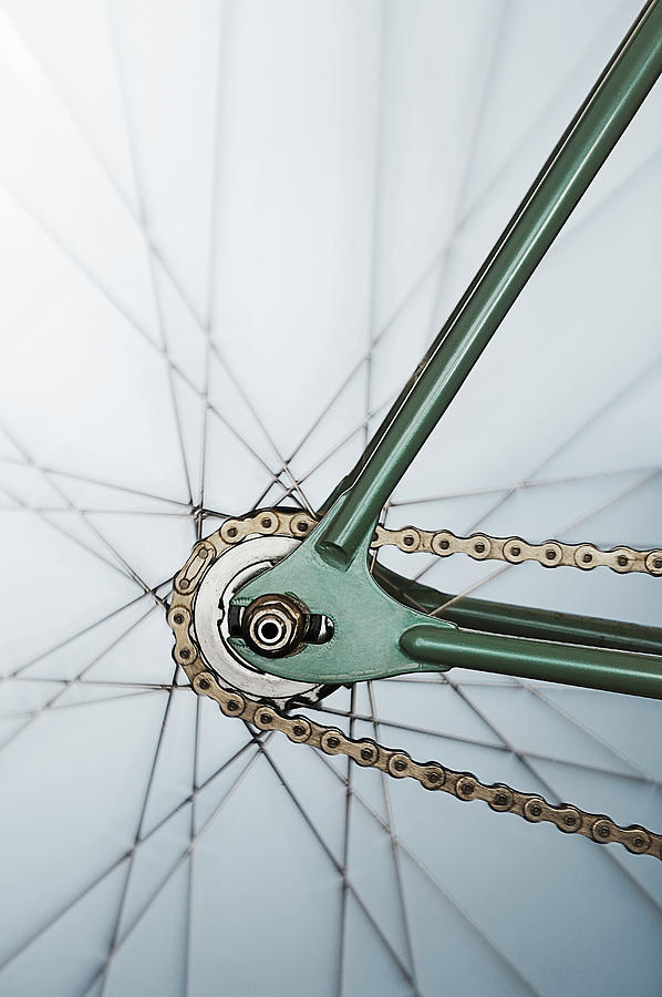 Close Up Of Rear Cog On Single-speed Photograph by David Malan