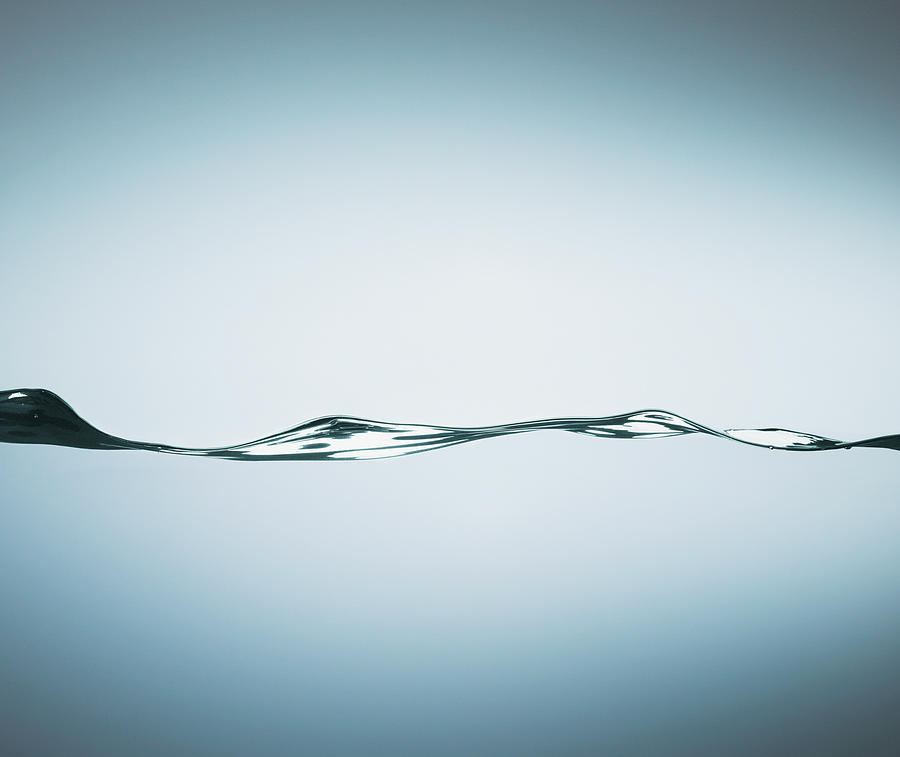 Close Up Of Rippling Water Photograph by Martin Barraud