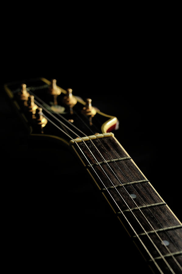 Close-up Of The Electric Guitar Photograph by Yagi Studio