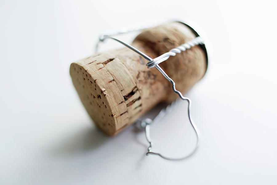 Close Up Of Unscrewed Champagne Cork Photograph by Brett Stevens