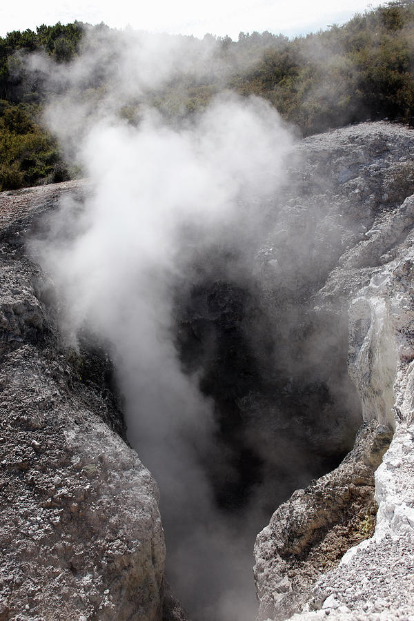 Close Up Of Volcanic Rocks, Rotorua Photograph by Cultura Exclusive/laura Arsie